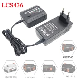 LCS436 LCS36 LCS40 Battery Fast Charger For Black Decker 36V 40V Max Lithium Ion Battery LBX1540 LBX2040 LBX2540 LBXR36 LBXR2036