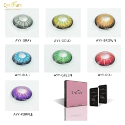 EYESHARE 1Pair Color Contact Lenses For Eyes Anime Cosplay Colored Lense Blue Red Multicolored Lenses Contact Lens Beauty Pupils