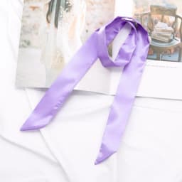 30 Colors Women Narrow Long Scarf 100x4cm Solid Color Chiffon Red Tie Black Bag Ribbon Headband Choker Streamer Lady Accessories