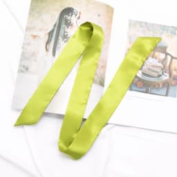 30 Colors Women Narrow Long Scarf 100x4cm Solid Color Chiffon Red Tie Black Bag Ribbon Headband Choker Streamer Lady Accessories