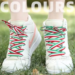 1 Pair Polyester Flat White Shoes Laces Women Men Colorful Leather Sports Casual Canvas Shoelaces Strings Dropship