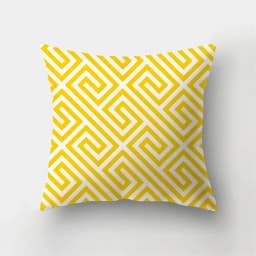 45x45cm Fashion Yellow Pillowcase Cartoon Sun Duck Animal Flower Plant Cushion Cover Sofa Home Decoration