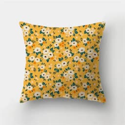 45x45cm Fashion Yellow Pillowcase Cartoon Sun Duck Animal Flower Plant Cushion Cover Sofa Home Decoration