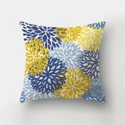 45x45cm Fashion Yellow Pillowcase Cartoon Sun Duck Animal Flower Plant Cushion Cover Sofa Home Decoration