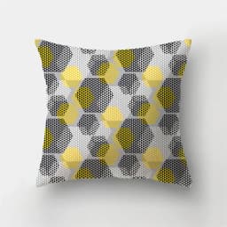 45x45cm Fashion Yellow Pillowcase Cartoon Sun Duck Animal Flower Plant Cushion Cover Sofa Home Decoration