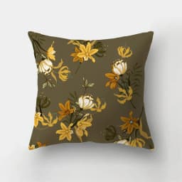 45x45cm Fashion Yellow Pillowcase Cartoon Sun Duck Animal Flower Plant Cushion Cover Sofa Home Decoration