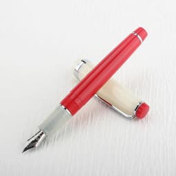 Jinhao 82 Fountain Pen Transparency Gold Clip Spin Pen Popular EF F M NIB Business Office School Supplies Writing