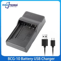 DMW-BCG10 Battery Charger for PANASONIC LUMIX DMC-TZ25 DMC-TZ27 DMC-TZ30 DMC-TZ31 DMC-TZ35 DMC-TZ36 DMC-TZ65 DMC-ZS19 Camera