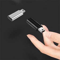Micro B To Type C Adapter 5 Pin Male Mini USB To Female USB Type C Data Transfer Connector for Samsung MP3 Camera PC Conventer