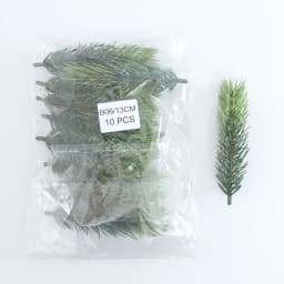 10/20Pcs Mini Artificial Pine branches DIY artificial fir branch Decoration Gift Candy New Year Christmas Decoration 2022