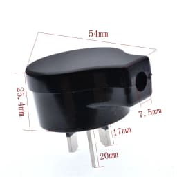 AU Australia New Zealand Plug 10A AC Power Charger Adapter Connector Cable Electrical Power Male Plug Adaptor Detachable Plug