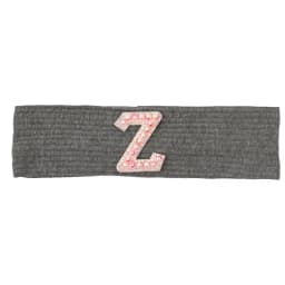 Baby Boy Girl Pink Pearl Letters Headband Hair Accessories New Child Kids Soft Ribbed Cotton Elastic Headwear Hair Band