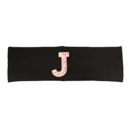 Baby Boy Girl Pink Pearl Letters Headband Hair Accessories New Child Kids Soft Ribbed Cotton Elastic Headwear Hair Band