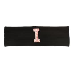Baby Boy Girl Pink Pearl Letters Headband Hair Accessories New Child Kids Soft Ribbed Cotton Elastic Headwear Hair Band