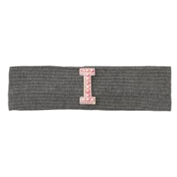 Baby Boy Girl Pink Pearl Letters Headband Hair Accessories New Child Kids Soft Ribbed Cotton Elastic Headwear Hair Band