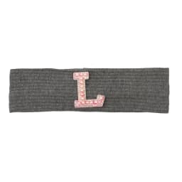 Baby Boy Girl Pink Pearl Letters Headband Hair Accessories New Child Kids Soft Ribbed Cotton Elastic Headwear Hair Band
