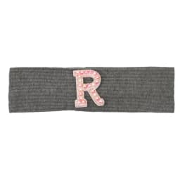 Baby Boy Girl Pink Pearl Letters Headband Hair Accessories New Child Kids Soft Ribbed Cotton Elastic Headwear Hair Band