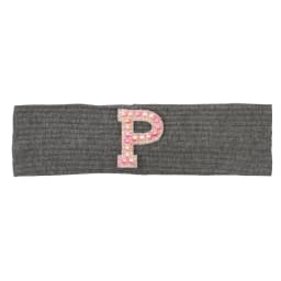 Baby Boy Girl Pink Pearl Letters Headband Hair Accessories New Child Kids Soft Ribbed Cotton Elastic Headwear Hair Band