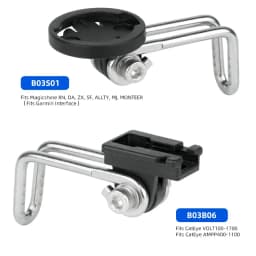 Bicycle Front Light Bracket Clamp Road Bike MTB Headlight Mount on Fork For Rocksbros/ CatEye/ XOSS/Gfitnix/Trerk