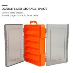 12 Compartments Fishing Box Outdoor Portable Double Sided Lure Bait Organization Multi Functional High Quality Fishing Tool Box
