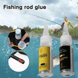2Pcs DIY Fishing Tools Repair Epoxy Resin AB Glue For Fishing Rods Transparent Twine Fishing Rod Paint Accessories