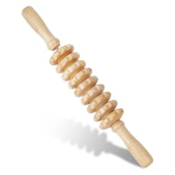 Wood Therapy Fasci Massage Tools, Curved Wooden Massage Roller Cellulite Reduction and Muscle Tension (Wood)