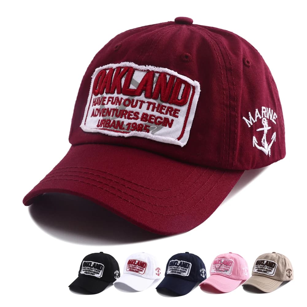 2025 New Letter Embroidery Cotton Baseball Caps Men Women Fashion Outdoor Sports Snapback Sunshade Unisex Adjustable Dad Hats