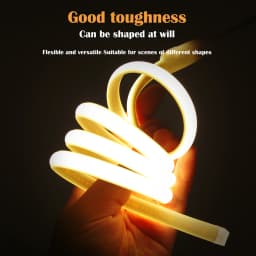 288LEDs/m COB LED Neon Light 220V Dimmable 10 Colors High CRI RA90 Flexible Strip with Power for Custom Sign Wall Decoration