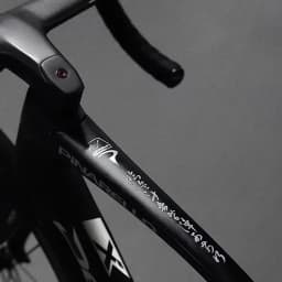 Chinese Nine Character Blessing Good Luck Bicycle Stickers for Bicycle Frame Top Tube DIY Waterproof Road Bikes Frames Sticker
