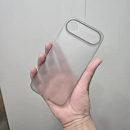 Luxury Ultra Thin PP Hard Case for iPhone Air 17 Air 17 Pro Max Clear Translucent Shockproof Slim Lens Protection Cover Case