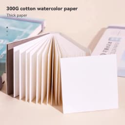 100% Cotton Watercolor Drawing Book Languo Thick Paper 230g/300g Pocket Sketchbook Tearable Art Supplies Marker Painting Paper