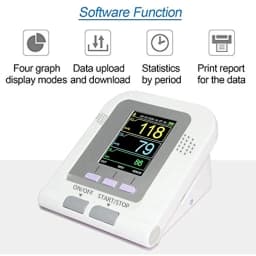 Choosable Neonate Cuff OR SpO2 Probe CONTEC08A Digital Blood Pressure Monitor Pediatric NIBP Software Sphygmomanometer