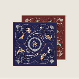 POBING Curled Twill Silk Scarf Women Luxury Tiger Double Side Printed Square Scarves Wraps Echarpes Foulards Femme Hijab 70CM