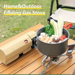 TARKA Camping Cassette Stove Outdoor Folding Gas Burner 2600w Fire Furnace Kitchen Cookware Suitable For Toursit Hiking Picnic