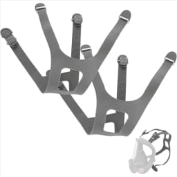 RALCA-2 Pcs Replacement Head Harness Straps For Full Facepieces 6000 Series For Full Face Respirators Mask