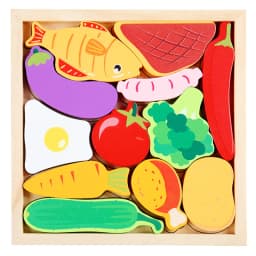 Children Montessori Wooden Toys Block Cartoon Animal Three-dimensional Jigsaw Puzzle Early Education Grab Board 3d Puzzle Toys