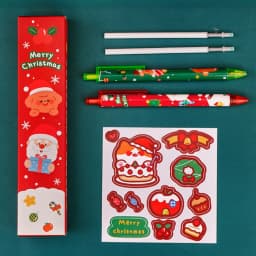 6/12 Box Christmas Five-in-one Set Surprise Gifts for Christmas New Year Kindergarten School Office Carnival Party Gift Awards