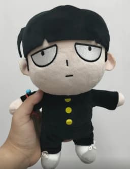 New Shigeo Kageyama Cotton Doll Mob Psycho 100 Anime Peripherals Plush Toys Desktop Room Ornament Cute Fans Birthday Gift Toys