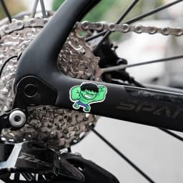 Cartoon Bicycle Stickers Waterproof DIY MTB Bike Frame Handlebars Fork Top Tube Durable Vinyl Decals Decoration Accessories