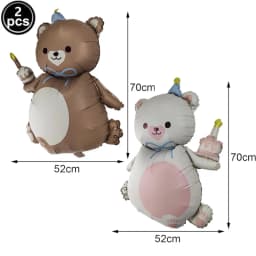 Hello Baby Gender Reveal Party Supplies Disposable Tableware Paper Plates Napkins Cups Cake Topper Baby Shower Party Decors
