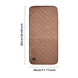 4 Zones Heated Seat Cushion Mat USB Electric Heating Pad Outdoor Camping Chair Heated Cushion 3 Gears Temperature Foot Warmer