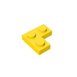 10pcs 2420 2x2 Corner Building Block Moc Accessories Compatible with Brick Children Toys Gift Box