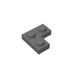 10pcs 2420 2x2 Corner Building Block Moc Accessories Compatible with Brick Children Toys Gift Box