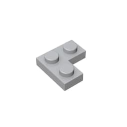 10pcs 2420 2x2 Corner Building Block Moc Accessories Compatible with Brick Children Toys Gift Box
