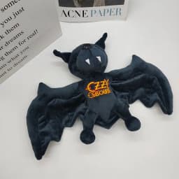New 25cm Funny Ozzy Osbourne Bat Plush Toy Game Animation Surrounding High-Quality Children Birthday Gift All Saints' Day Gift