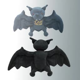 New 25cm Funny Ozzy Osbourne Bat Plush Toy Game Animation Surrounding High-Quality Children Birthday Gift All Saints' Day Gift