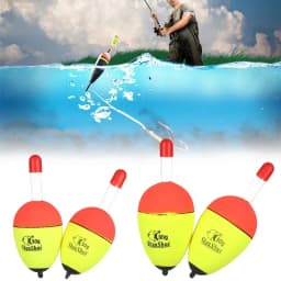 3/6/9pcs EVA Luminous Fishing Night Float Light Stick Foam Plastic Bobber Sea Rock Fishing Striking Floats Fishing Accessories