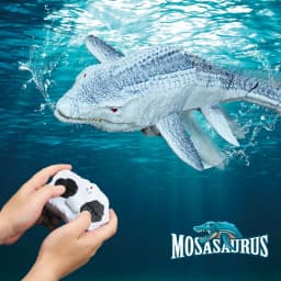 2.4G Remote Control Swimming Mosasaurus Whale Electric Water Dinosaur Ankylosaurus Brachiosaurus Triceratops Toy Animal Model