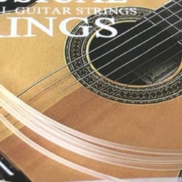 1/2Pcs Classical Guitar Strings - Nylon Core Basses-Silver-Plated Copper Alloy Wound - Normal Tension/Guitar Parts Accessories