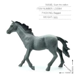 Horse ModeFigurine Plastic Farm Animals Toy Horses Figurines Mustang Appaloosa Fjord Toys Action Figure Kids Gifts Christmas